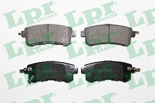 Rear brake pad - set, disc