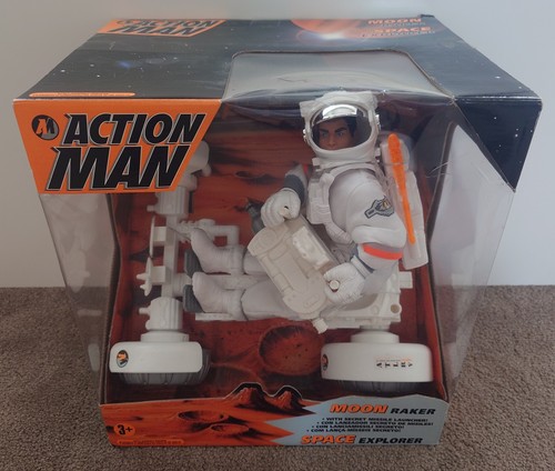Vintage action man moon - man,