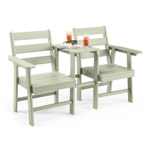 Adirondack love seat - adirondack,