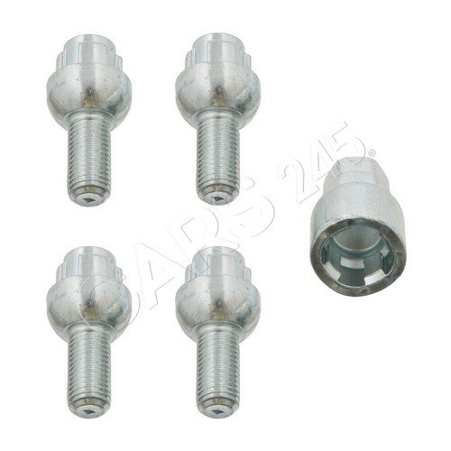 Front rear wheel bolt - front,