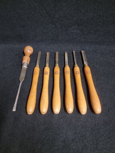 Vintage marples wood chisels - vintage,