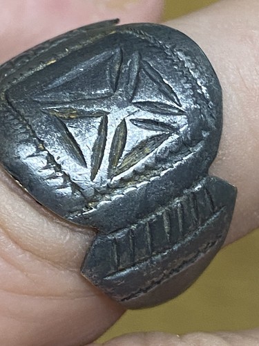 Ancient roman silver ring - ancient,