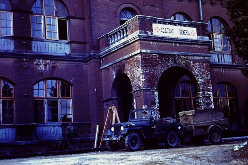Orig 1950 slide military - orig, 1950's