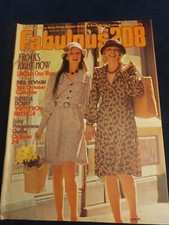 Vintage FABULOUS 208 Magazine 6 OCTOBER 1973 Paul Newman Osmonds Bowie 152