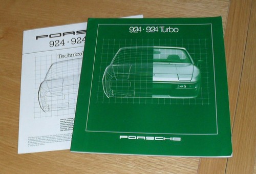 Porsche 924 brochure 1980 1981 - brochure, 1980-1981