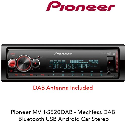 Pioneer mvh s520dab mechless - -,