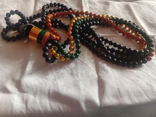 Joblot vintage beaded necklace - vintage,