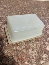 Tupperware Butter Dish Plastic