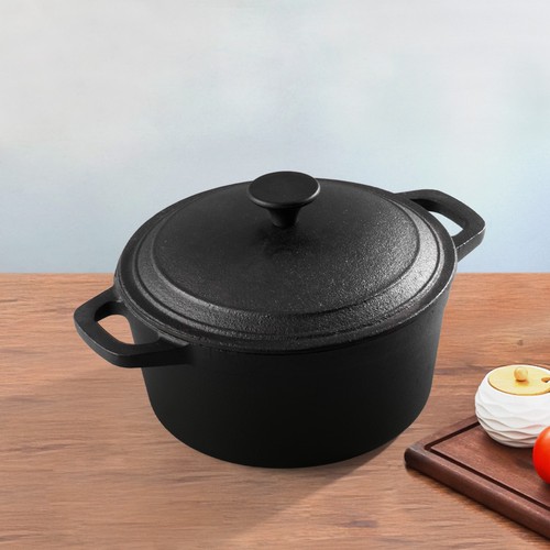 Round dutch oven - oven, cast