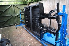 Repaired 1977 Renault 4 chassis