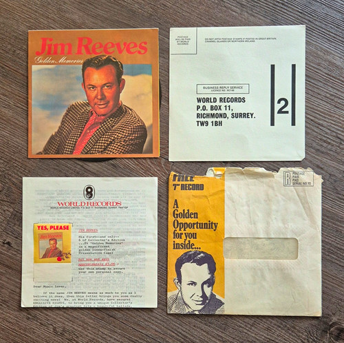 Jim reeves golden memories - jim,