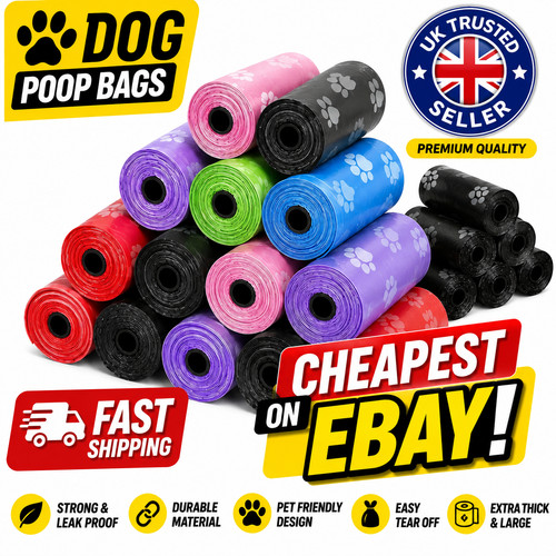 1000 2000 pcs - poop, bags