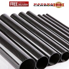 Carbon fibre tube - carbon,