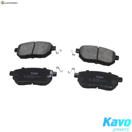 Brake pad set - pad,