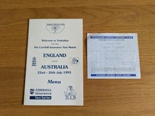 1993 England v Australia - 4th