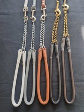 Leather Dog Show leads Collar
