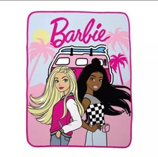 46"x60" Barbie Kids' Girls