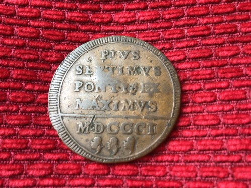 Pope pius vii coin - vii., coin/medal