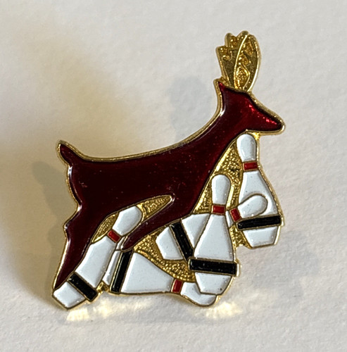 Red deer alberta bowling pins - deer,