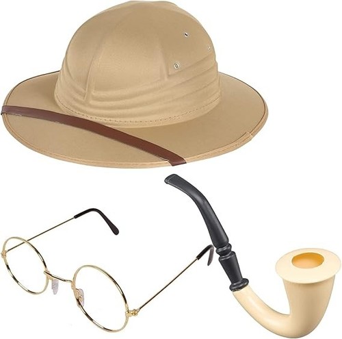 Safari pith helmet with - pith,