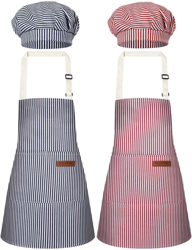 Pack stripes kids aprons - kids,