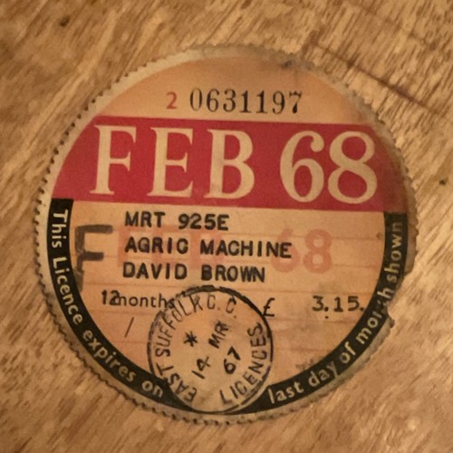 Vintage vehicle excise - uk,