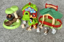 HappyLand ELC Bundle Village Vets Pets Corner Monkey Treehouse 11 Figures
