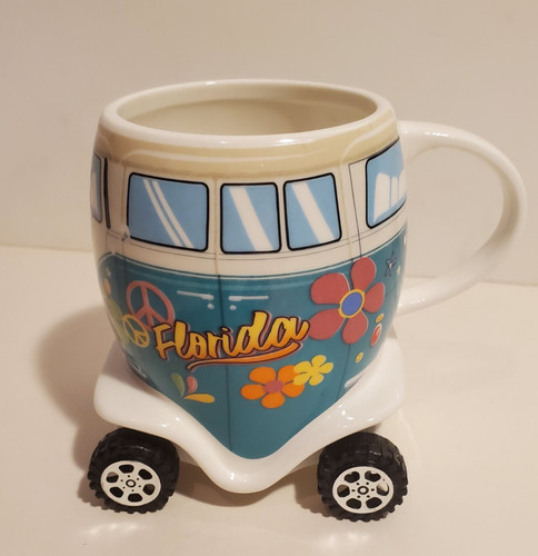 Florida souvenir hippie bus - florida, on