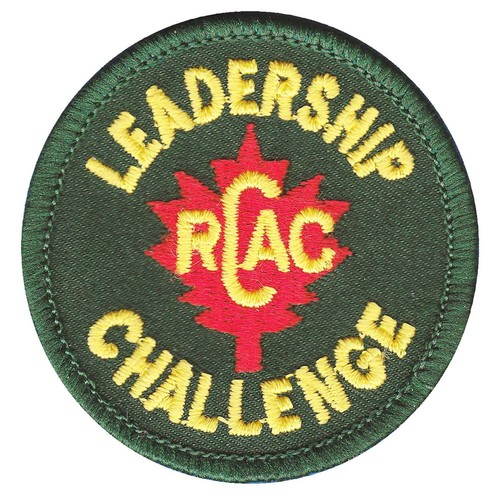 Woven canadian cadet challenge - canadian,