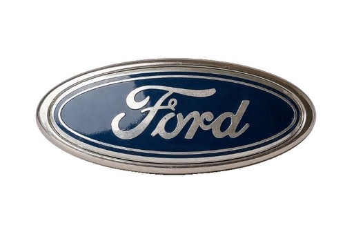 Ford oval badge blue 115mm - ford, x