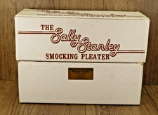Sally Stanley Smocking Pleater & Pleater Feeder In Original Boxes
