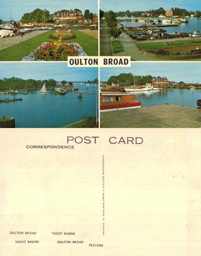 Vintage postcard oulton - vintage,