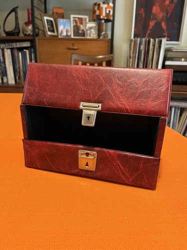Vintage red burgundy plastic - vintage,
