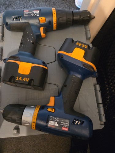 Ryobi 4v drills with - 14.4v,
