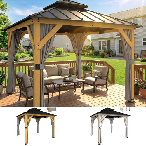 Hardtop gazebo canopy - 3,