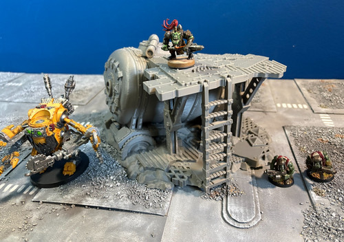 Ork black stuff tanker - da,