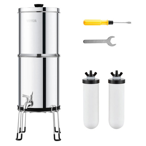 Gravity fed water - water, filter