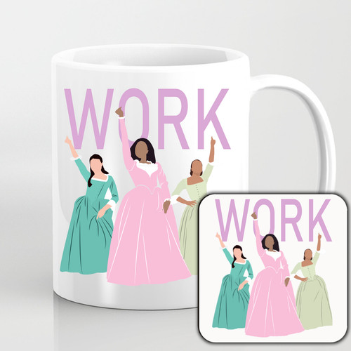 Hamilton mug coaster - coaster, set