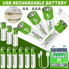 AAA or AA Battery Rechargeable