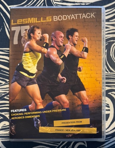 Les mills body - 75, dvd