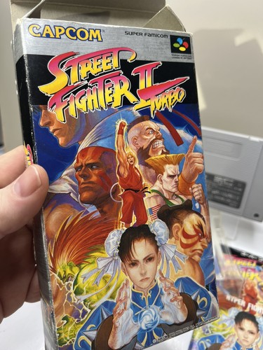 Snes game street fighter 2 - snes, ii