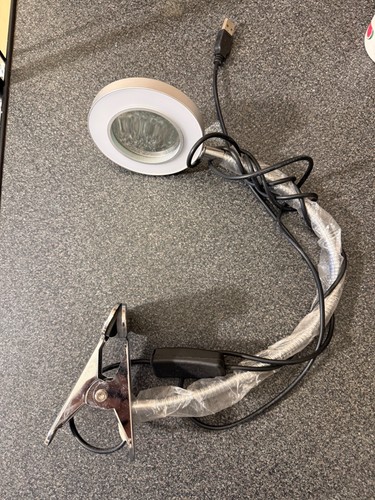 Led magnifying lamp - can, be
