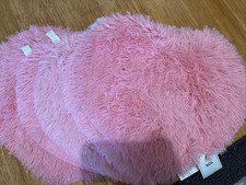 Pink heart decorative area - pink,