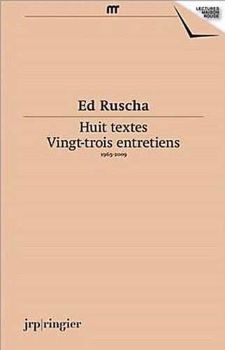 Ruscha huits textes - huits,