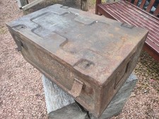 British Army Ammunition Box Shell Case Metal 1941 Dated WW2