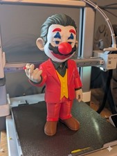 3D Printed Joker Mario Statue 