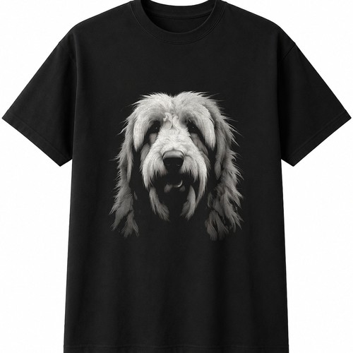 Old english sheepdog - old, lover