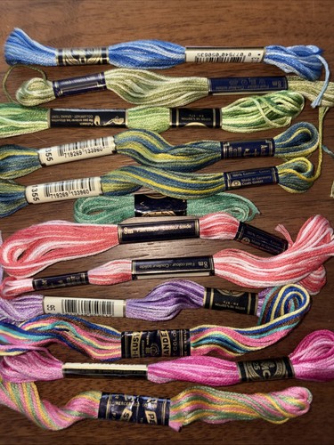 12x skeins embroidery - of,