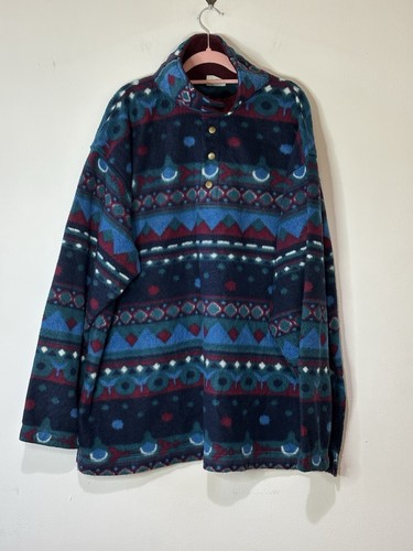 Retro aztec pattern fleece - pattern,