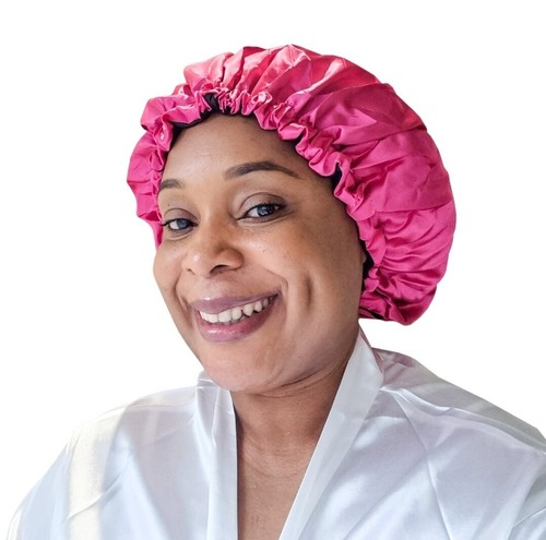 Mulberry silk bonnet - mulberry,